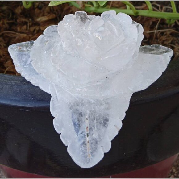 Quartz crystal flower 01 - Picture 5 of 9